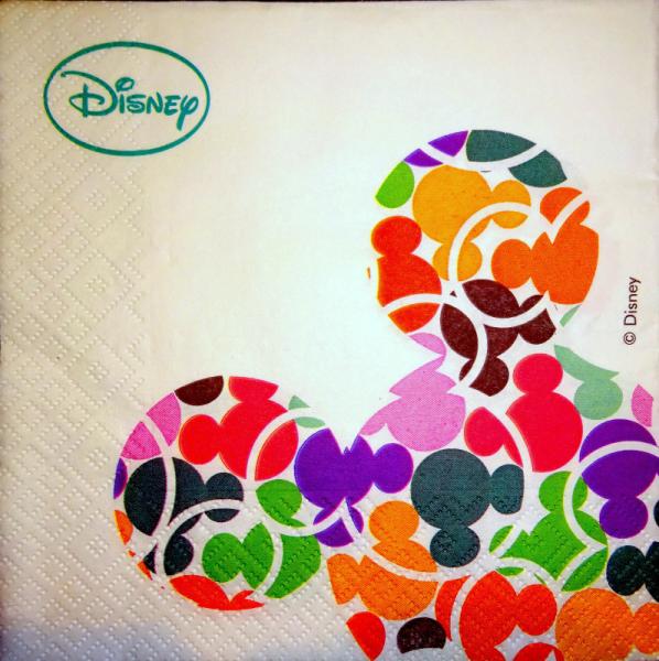 001 Mickey Mouse - 3-ply (1) - Disney
